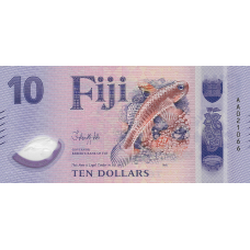 (051) ** PNew (PN126) Fiji - 10 Dollars (2025)